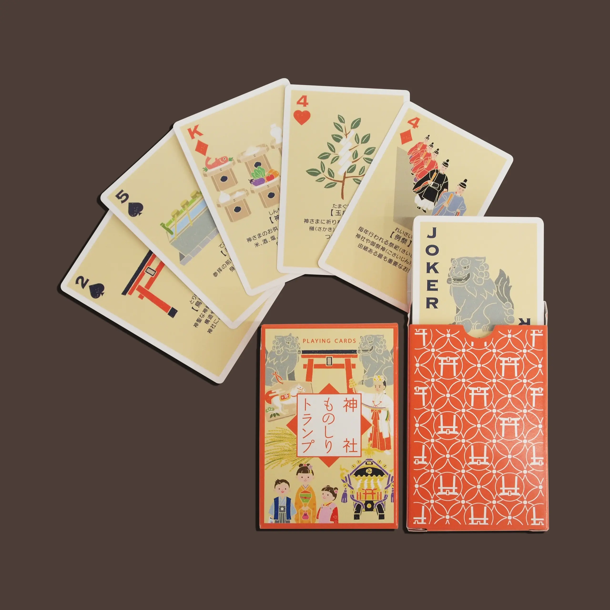 神社ものしりトランプ 発売