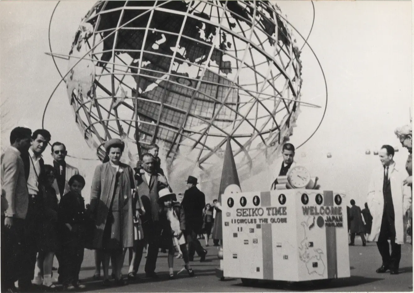 ニューヨーク世界博覧会SEIKOブースの企画施行