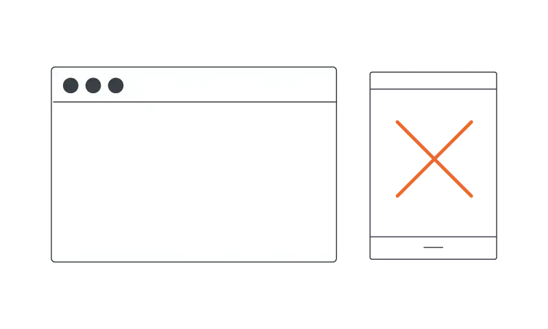 スマホ閲覧に問題