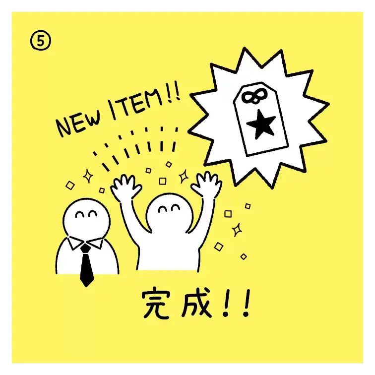 オリジナル授与品・商品の完成